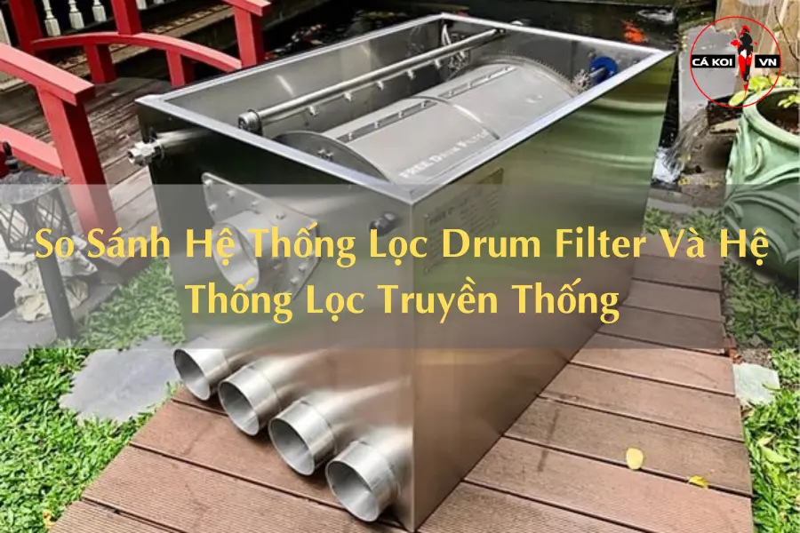 So Sánh Hệ Thống Lọc Drum Filter Và Hệ Thống Lọc Truyền Thống